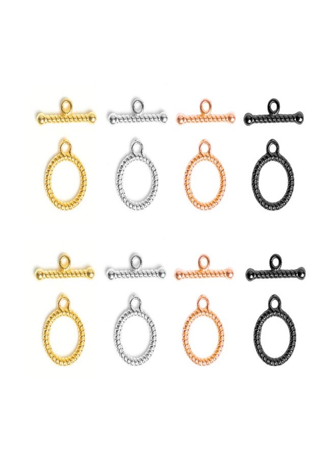 SATRA TRADERS Golden Color Plated Toggle Clasps Connectors DIY Bracelet Necklace Jewelry Findings Making Accessories | Size : 12mm | 20pcs - Image 5
